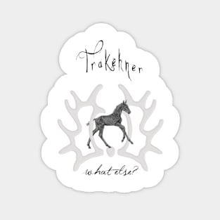 Trakehner - What else? Sticker